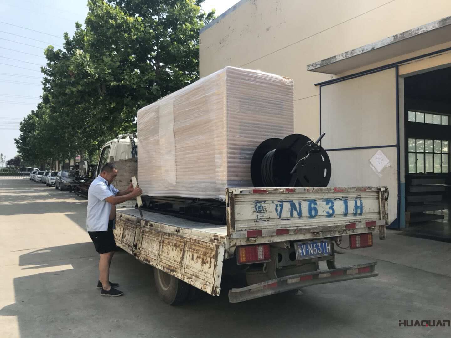 發貨了！10月9日一臺20kw靜音箱型柴油發電機組已發往上海