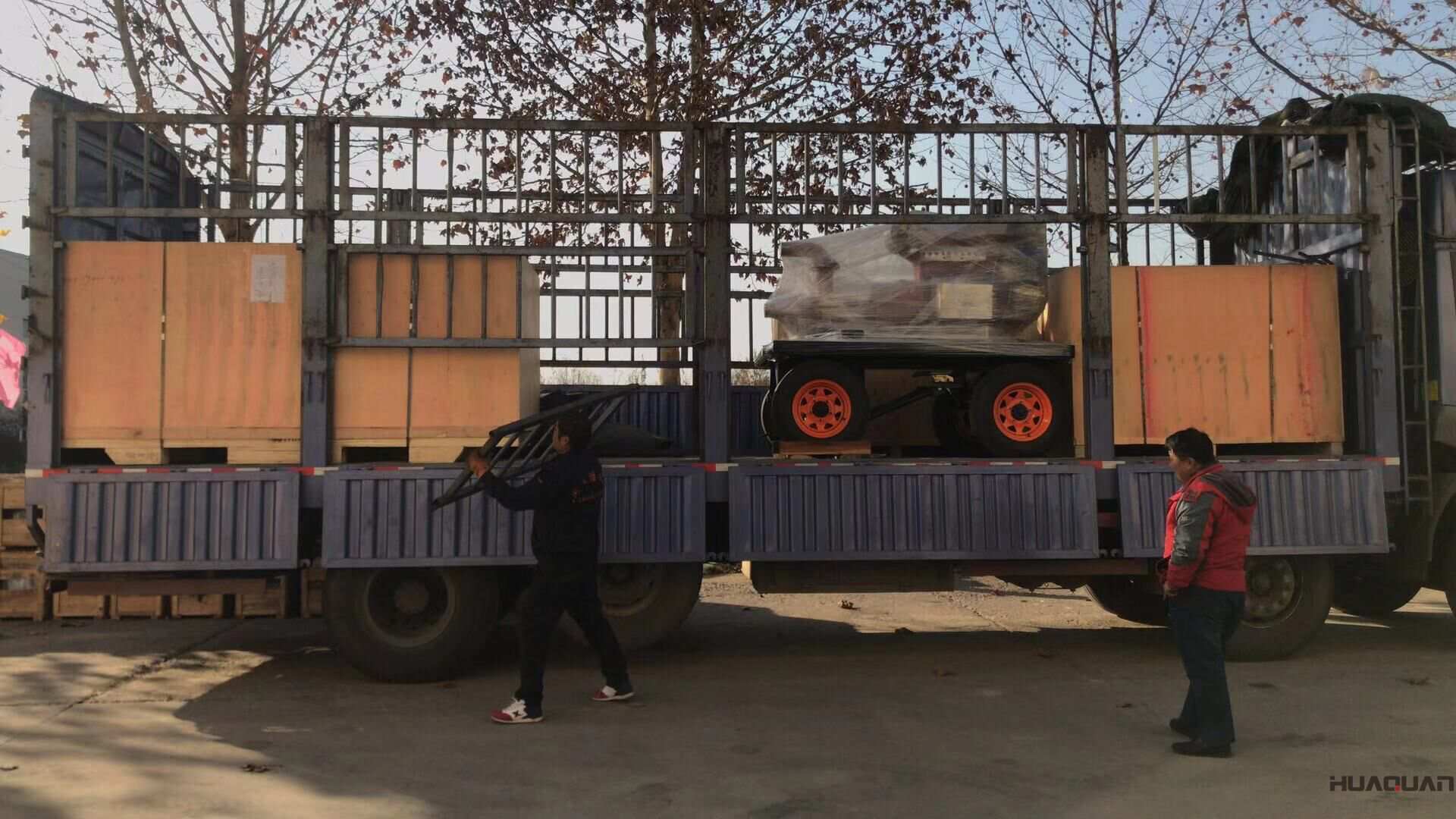 華全動力一臺8.5kw靜音防雨棚柴油發電機組于11月16日成功發往山東省