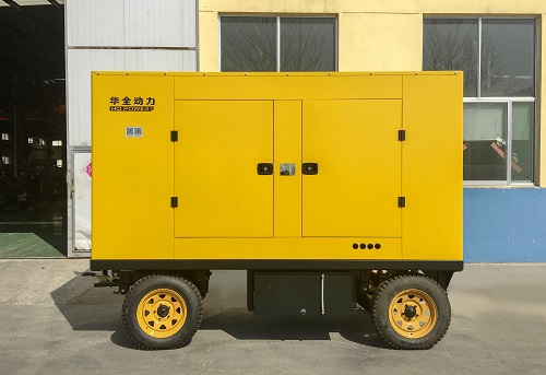 河北魏先生的500kw移動拖車發(fā)電機組從華全動力4月30日發(fā)出