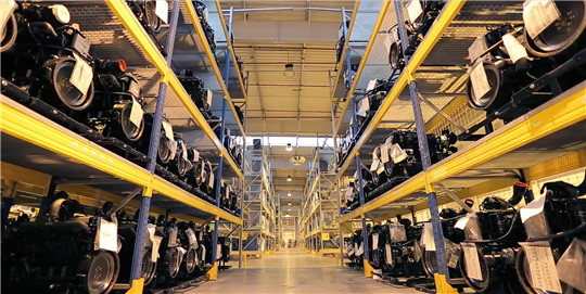 華全發(fā)電機(jī)組智慧倉庫