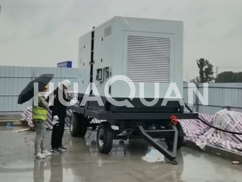 山東東營(yíng)油庫(kù)400kW移動(dòng)式發(fā)電機(jī)組電站